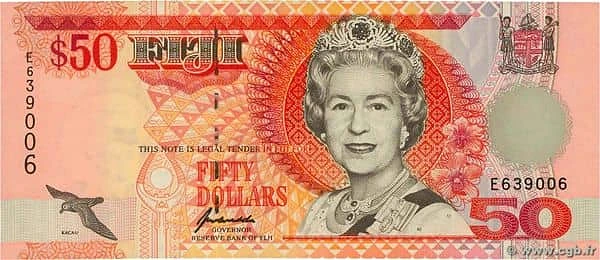 50 Dollars Elizabeth II