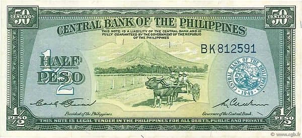 ½ Peso