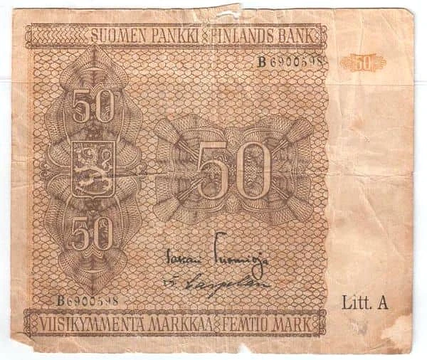 50 Markkaa