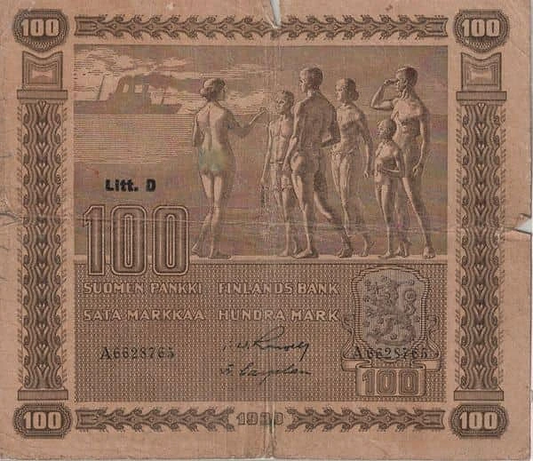 100 Markkaa