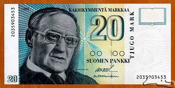 20 Markkaa