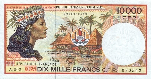 10000 francs