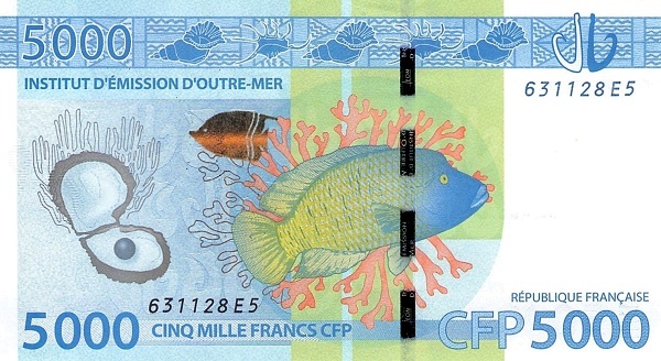 5000 francs CFP