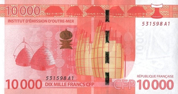 10000 francs CFP
