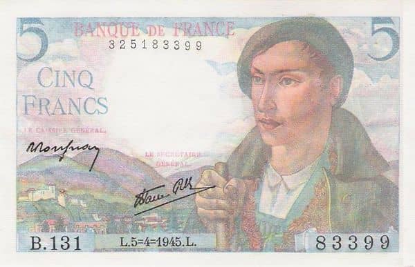 5 Francs Berger