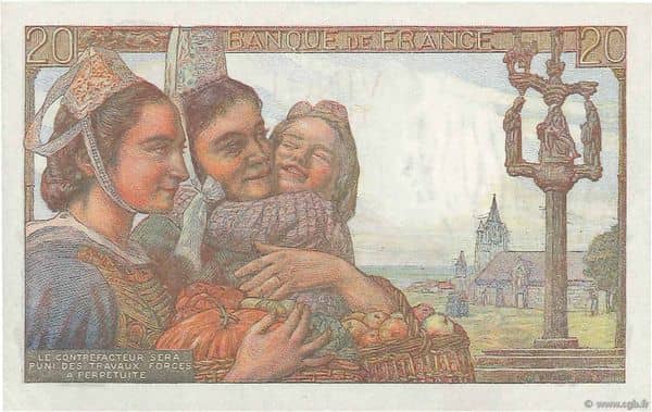 20 Francs Pêcheur