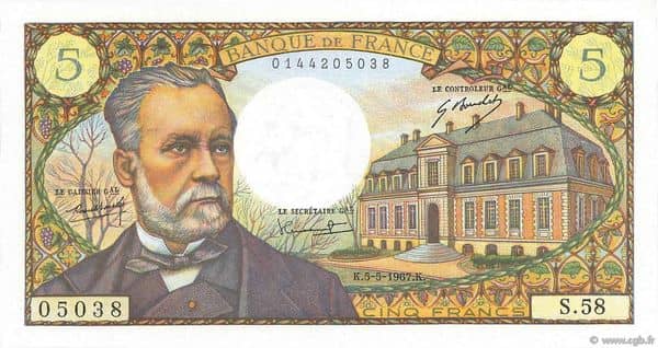 5 Francs Pasteur