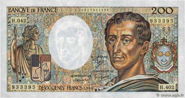 200 Francs Montesquieu