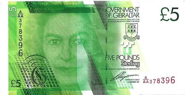 5 pounds sterling
