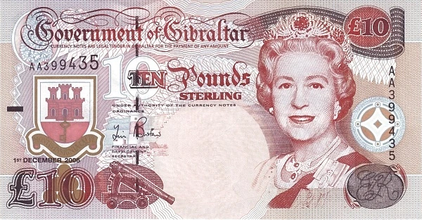 10 pounds sterling