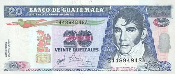 20 Quetzales