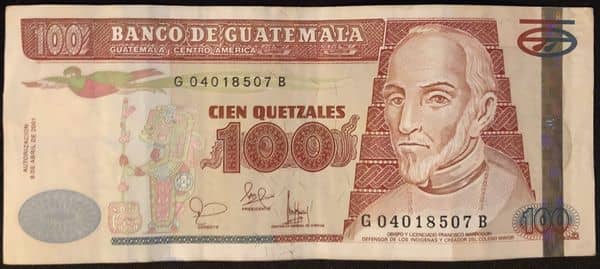 100 Quetzales