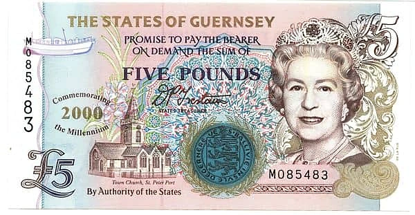 5 Pounds Year 2000 - Millennium