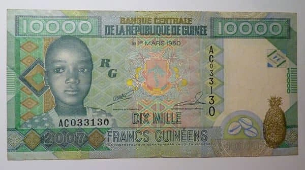 10000 Francs