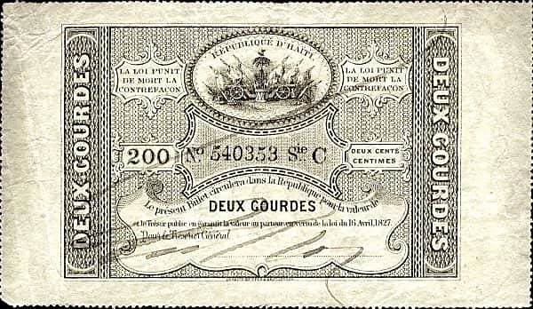 2 Gourdes