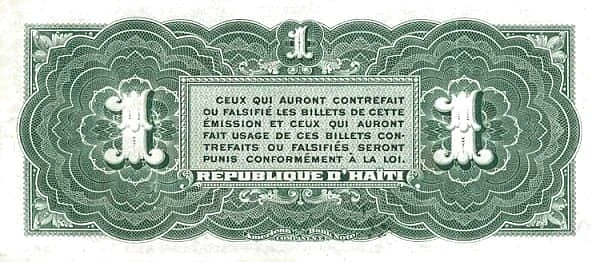 1 Gourde Independence