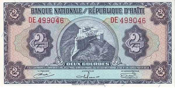 2 Gourdes