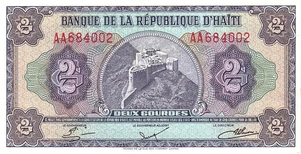 2 Gourdes