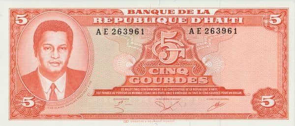 5 Gourdes