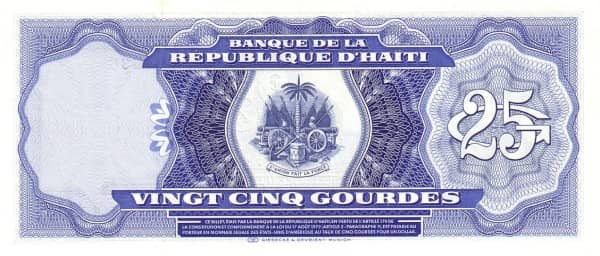 25 Gourdes