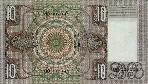 10 Gulden Grijsaard