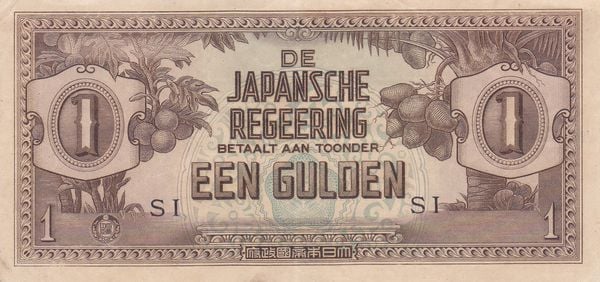 1 Gulden Japanese Occupation