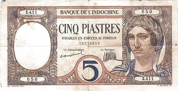 5 Piastres