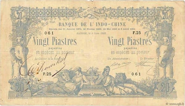 20 Piastres