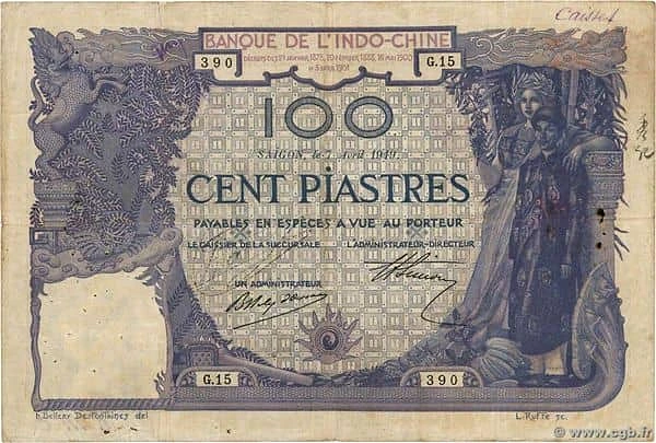 100 Piastres