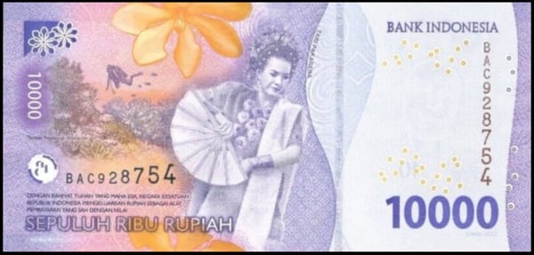 10000 rupiah