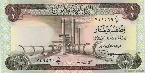 1/2 Dinar