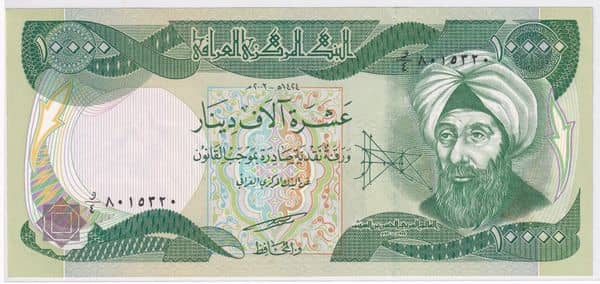 10000 Dinars