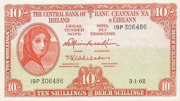 10 Shillings / Scillinge