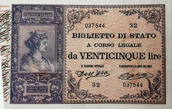 25 Lire