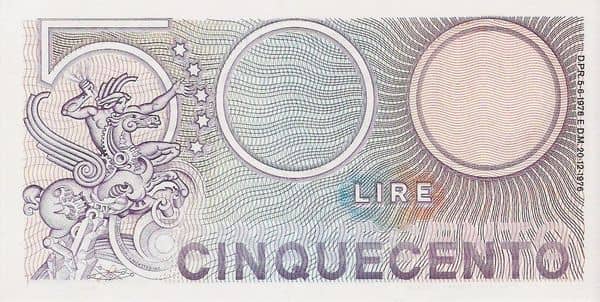 500 Lire Mercurio