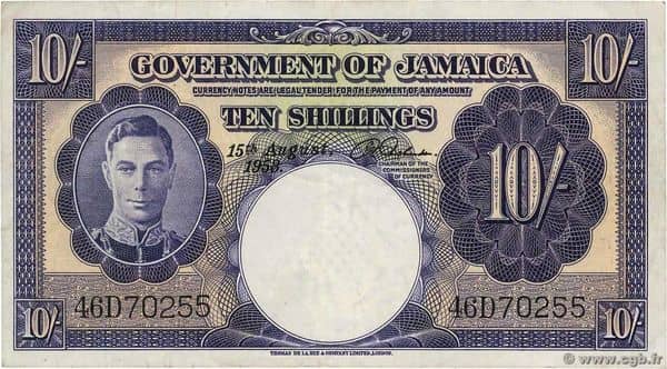 10 Shillings George VI