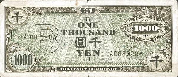 1000 Yen Military Currency