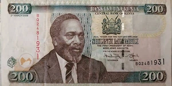 200 Shillings