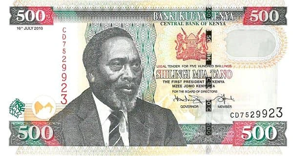 500 Shillings