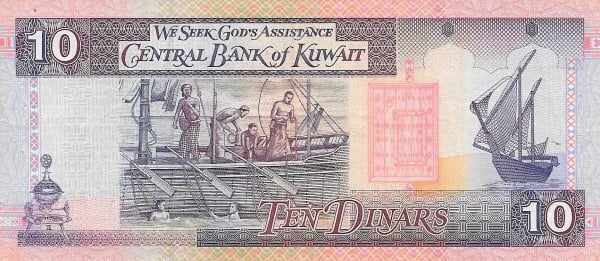 10 dinars