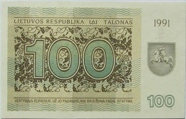 100 Talonas