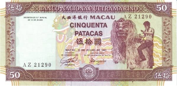 50 Patacas