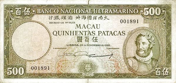 500 Patacas