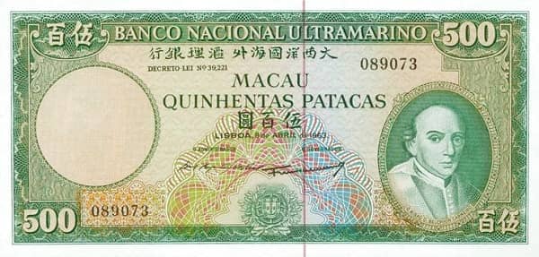 500 Patacas