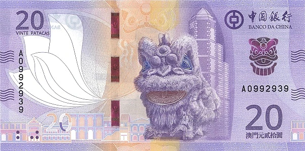 20 patacas