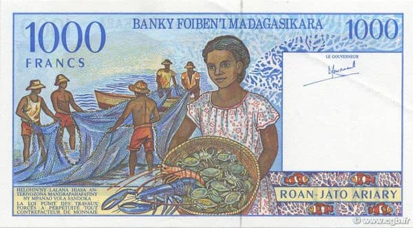 1000 francs