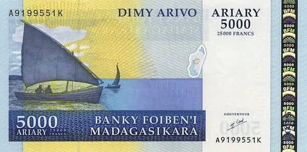 5000 Ariary