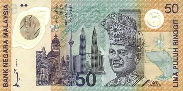 50 ringgit (XVI Juegos de la Commonwealth)