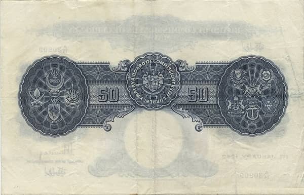 50 Dollars George VI