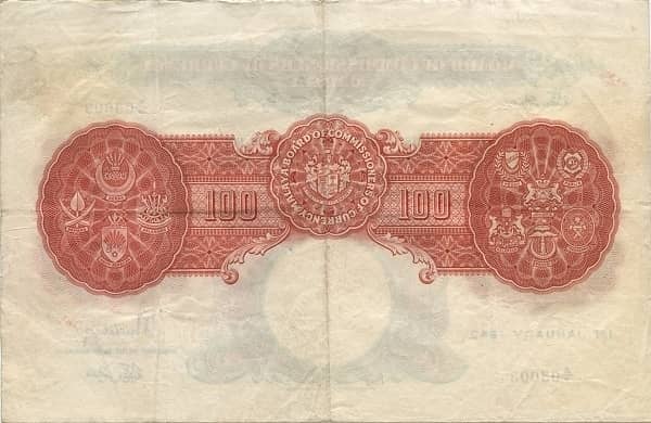 100 Dollars George VI